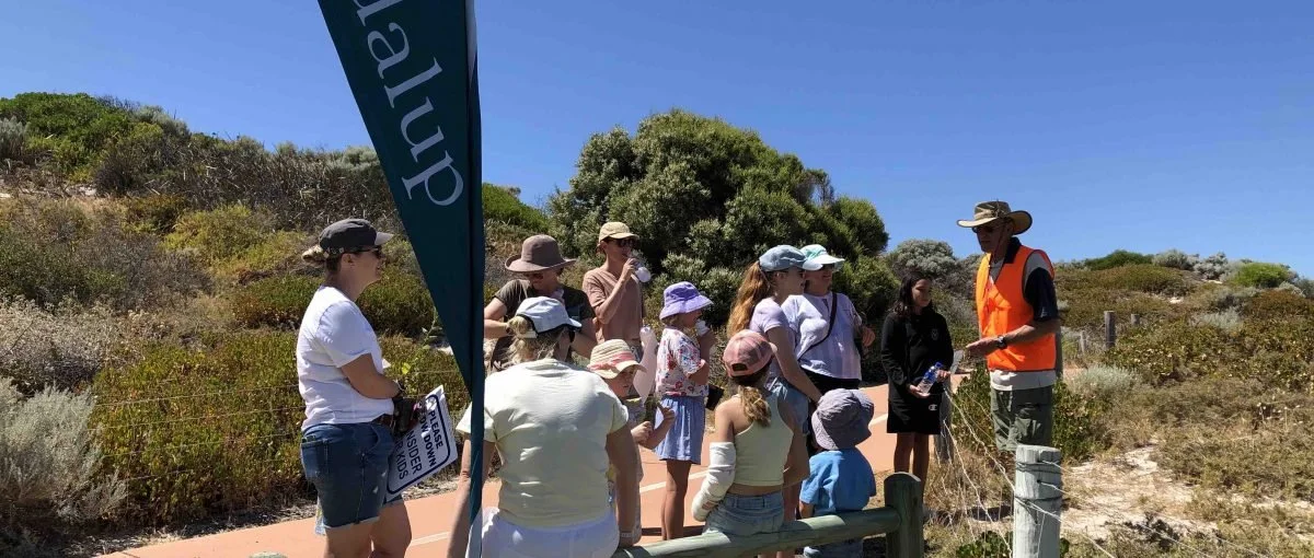 Don Poynton of Friends of North Ocean Reef-Iluka Foreshore - Coastcare and conservation